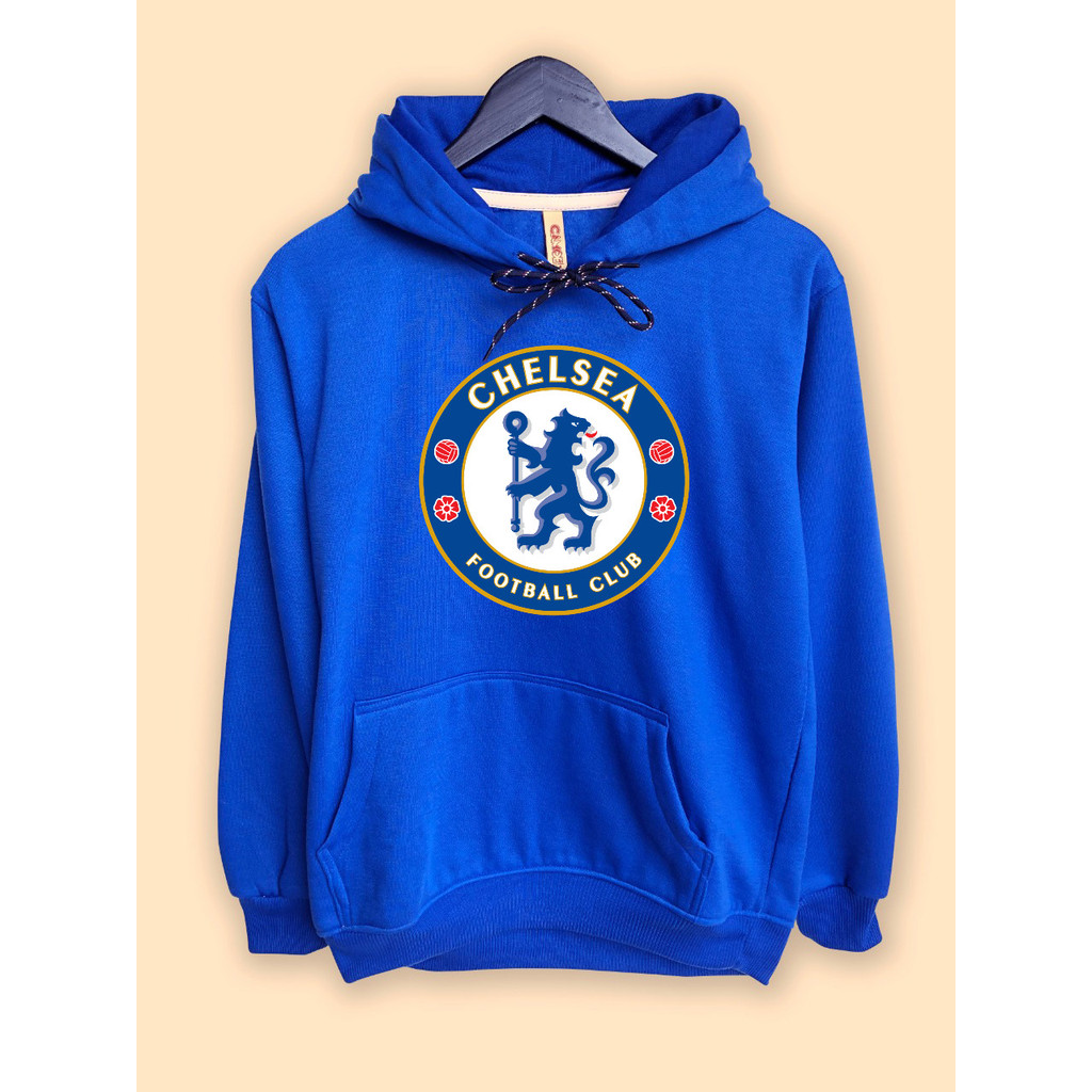 Jaket Hoodie Chelsea FC Logo