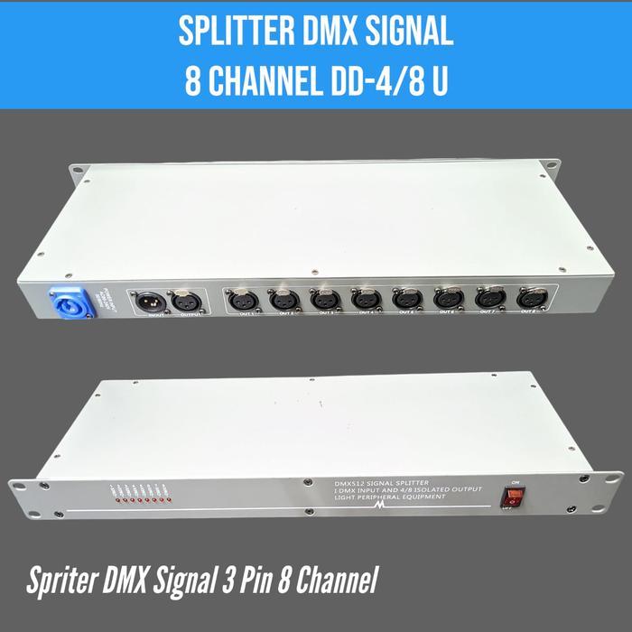 Dmx Signal 8 Channel Splitter