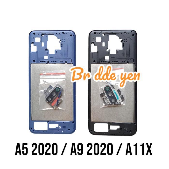 BAZEL BEZEL FRAME FOR OPPO A5 2020 . A9 2020 . A11X TULANG TENGAH TUTUP PENUTUP MESIN HANDPHONE HP
