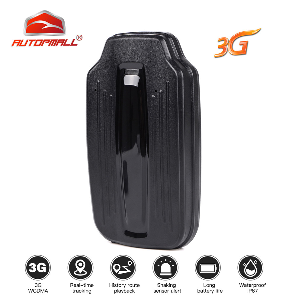 3G GPS Tracker Car GPS Locator LK209A Waterproof Magnet 6000mAh 70 Days WCDMA GSM Realtime Tracking 