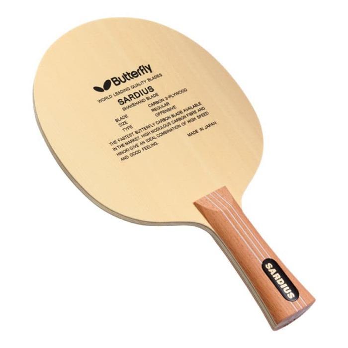 Kayu Bat Tenis Meja Butterfly Sardius FL Original