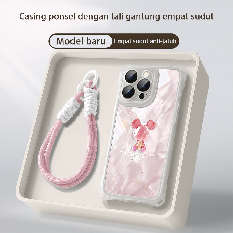 Premium Robot Beruang Antishock Casing Vivo Y19S Pro V50 Lite 5G Y29 Y28 Y12 Y12S 2021 Y33S Y21T Y18