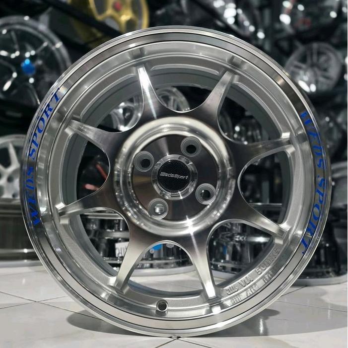 VELG MOBIL WEDSSPORT TC05 RING 15 LEBAR 6,5 ET 42 velg racing mobil r15 untuk velg mobil brio jazz c