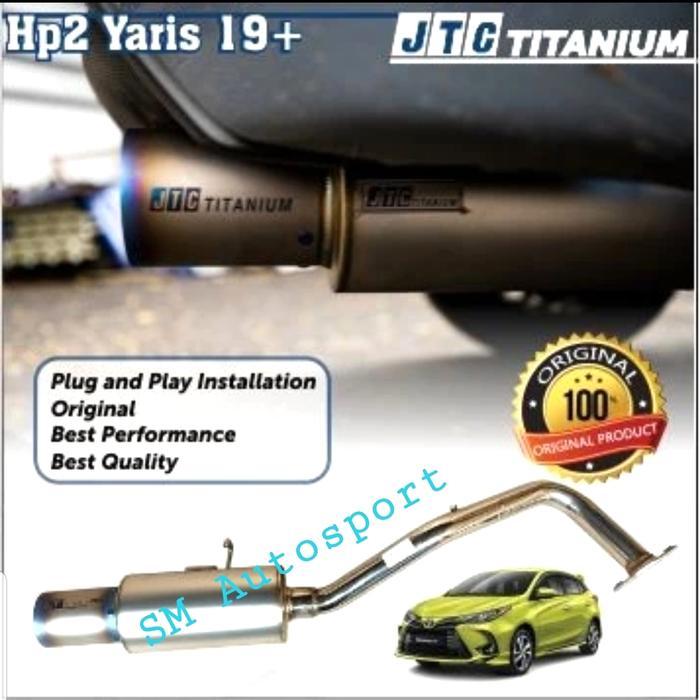 JTC Titanium Muffler Exhaust Knalpot TOYOTA YARIS 2019+