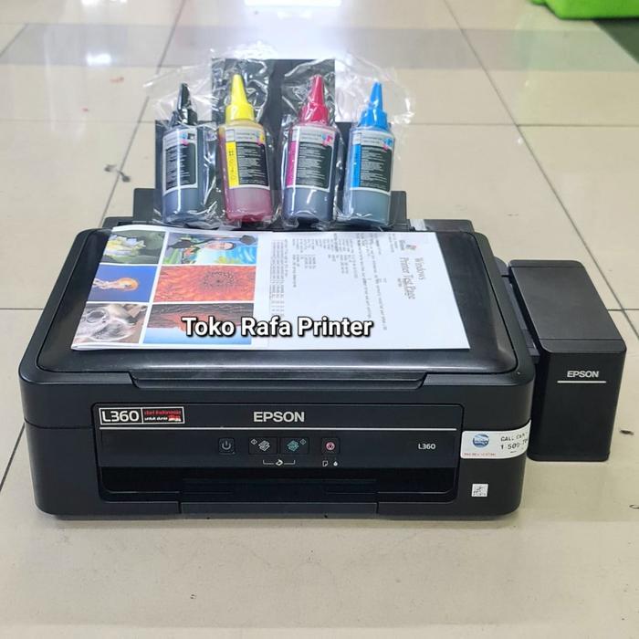 PRINTER EPSON L360 PRINT SCAN COPY BERGARANSI