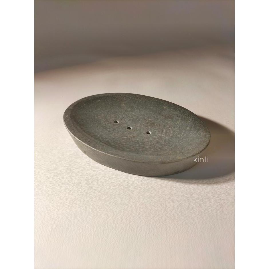 natural river stone soap dish soap holder tempat sabun batu alami
