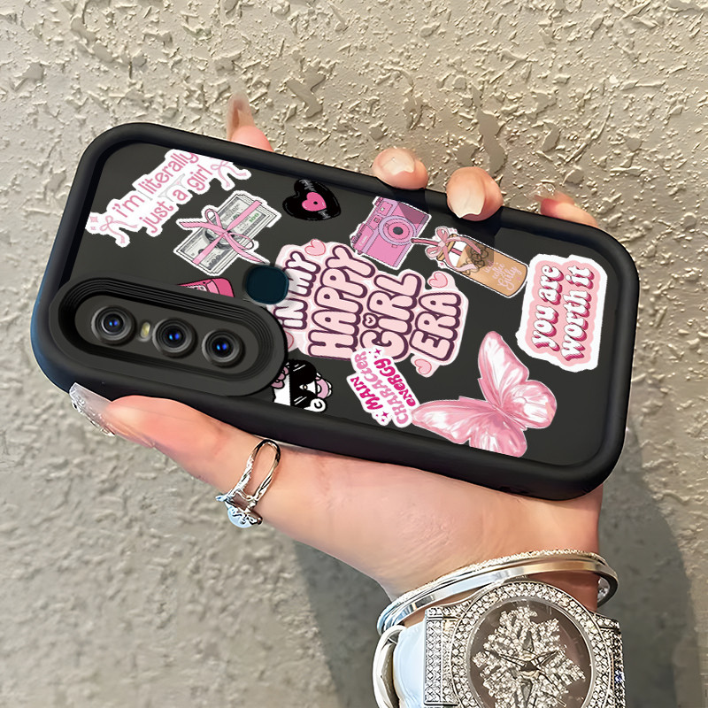 Casing Hp VIVO V15 Case Casing dopamin pola Kasus HP Tangga Langit Mewah Silikon Softcase Kasing