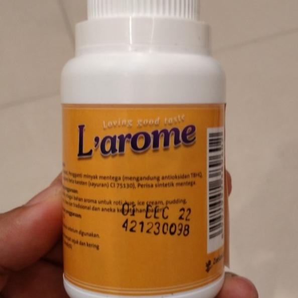 PERISA MAKANAN LAROME BUTTER PASTA POWDER BUBUK ZEELANDIA ISI 100 GRAM