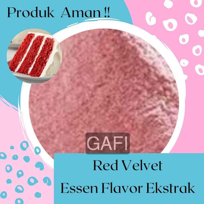 BUBUK RED VELVET PURE EFE FLAVOR EKSTRAK ESSENCE FLAVOUR EXTRACT ESEN