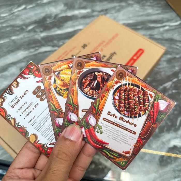 Best Seller (Bisa Cod) Monopoli Indonesia Foodtopia By Elco (Permainan Monopoli Bahasa Indonesia)