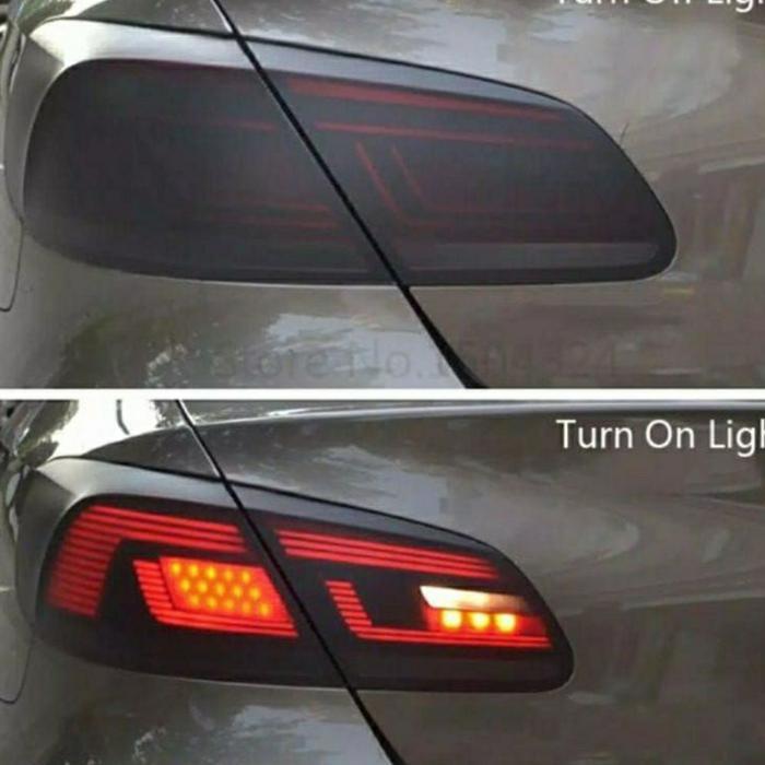 Sticker Stiker Lampu Hitam Smoke Hybrid Transparan Doff Matte