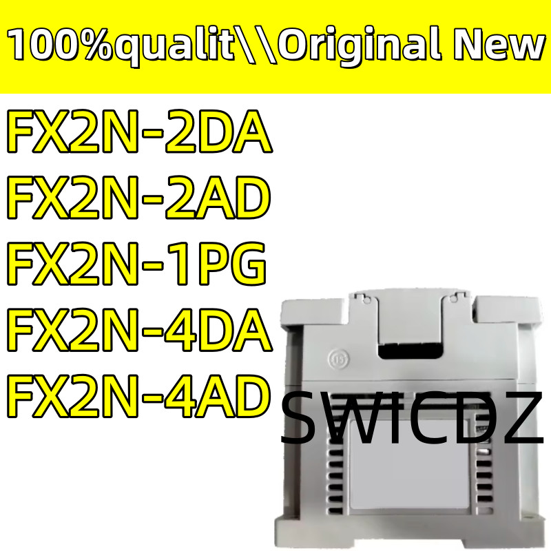 100% New Original Module FX2N-2AD FX2N-2DA FX2N-4AD FX2N-4DA FX2N-1PG