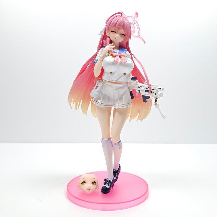 Terbaru Urawa Hanako School Uniform Blue Archive Action Figure PVC Barang Berkualitas
