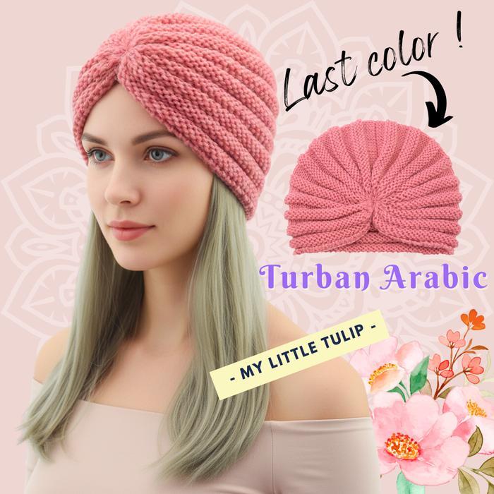 Turban Wanita Dewasa Instant / Turban Arabic Simple Turban Rajut Cewek