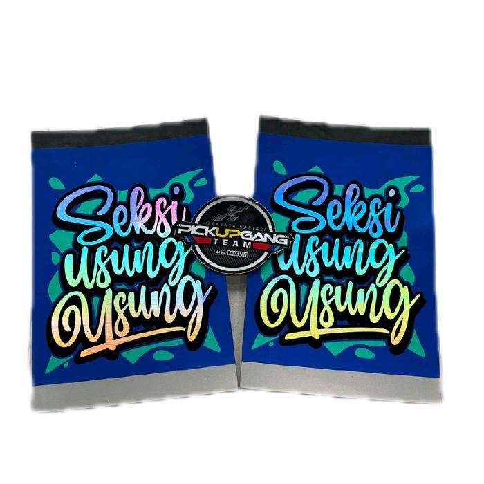 Karpet Lumpur Variasi Mobil Pick-Up