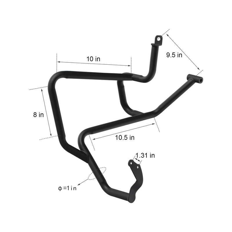 MOTORCYCLE HIGHWAY ENGINE GUARD CRASH BAR FRAME PROTECTOR BUMPER FOR HONDA CB500X CB 500X CB500 X