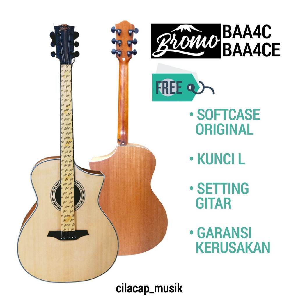 GITAR BROMO BAA4CE GITAR AKUSTIK BROMO BAA4CE GITAR AKUSTIK ORIGINAL