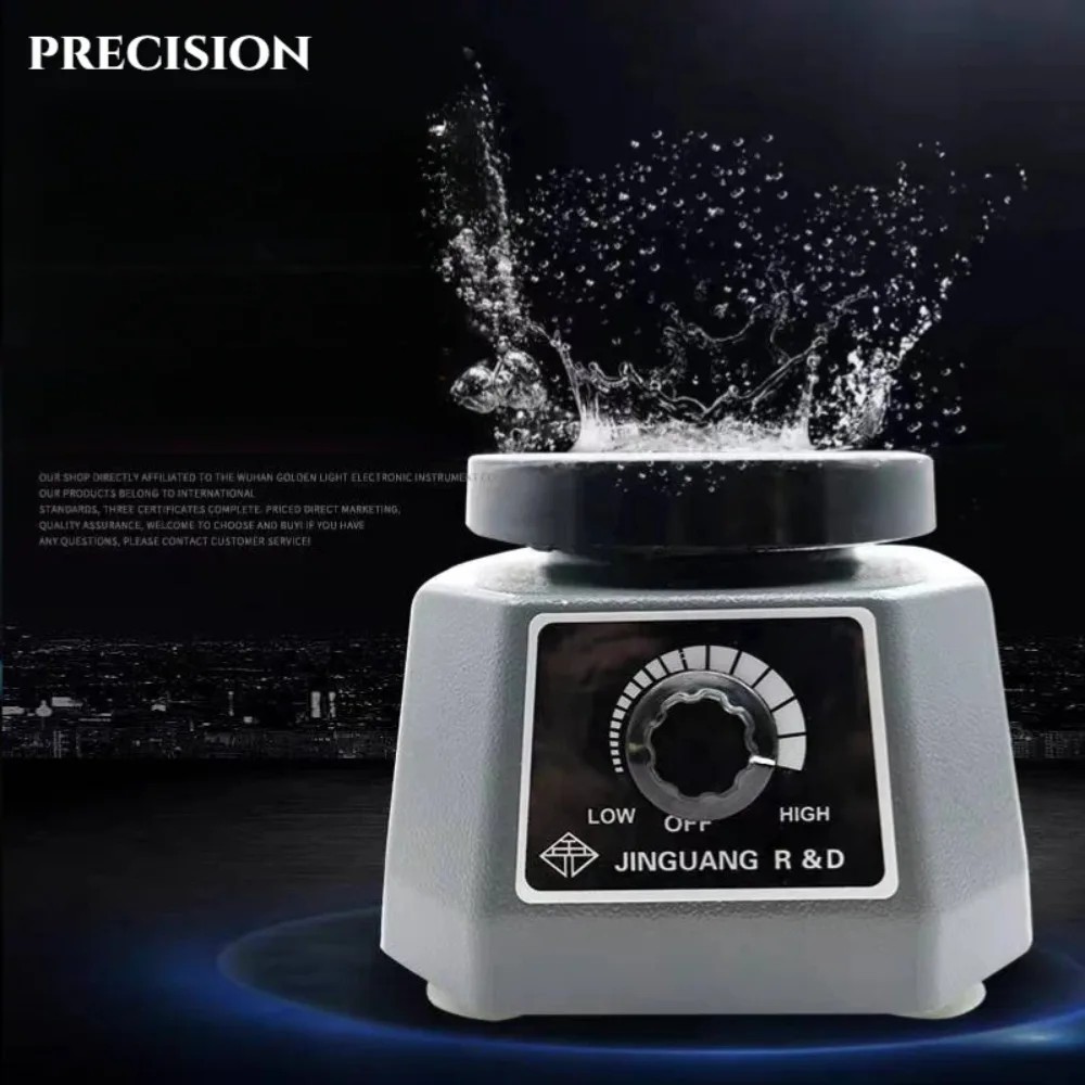New 1110V/220V Dental Plaster Vibrator4'' Round Gypsum Shaker Oscillator Variable Intensity Dental
