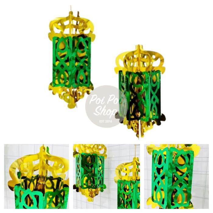 Hiasan Idul Fitri Ornamen Kubah B25 Gantungan Ramadhan Muslim Krans Idul Fitri Tassel Ornamen