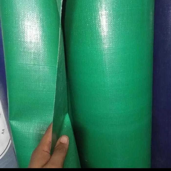 Terpal A12 Korea warna Hijau harga permeter persegi