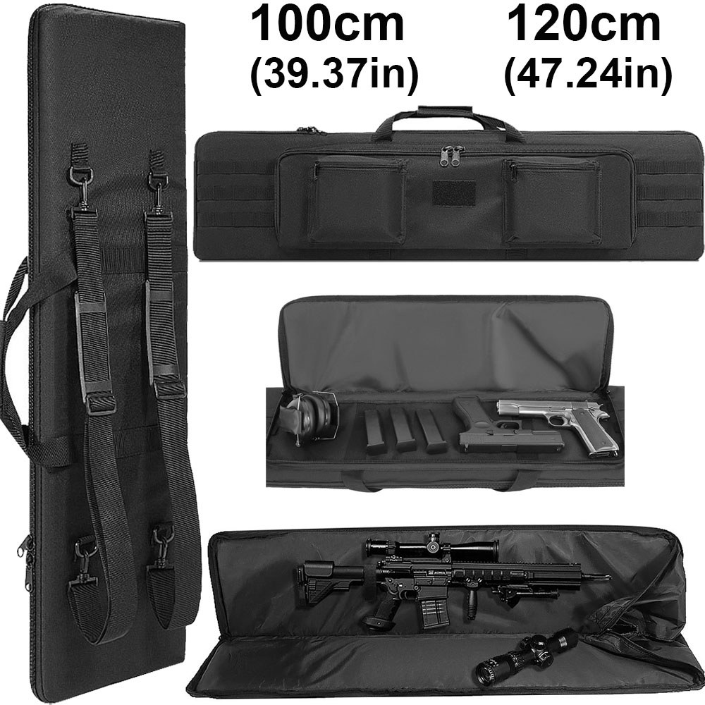 Tactical Rifle Bag 100cm 120cm Rifle Case Soft Gun Case Hunting Rifle Backpack Weapons Transport