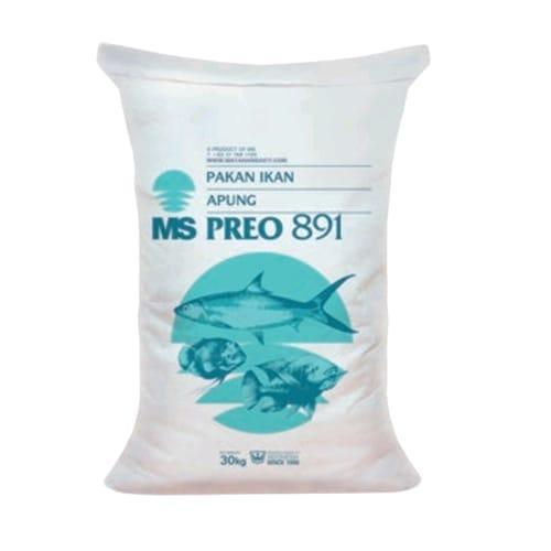 PREO 891 Pelet Pakan Ikan Ekonomis Ternak Budidaya MS Umpan Pur Lele