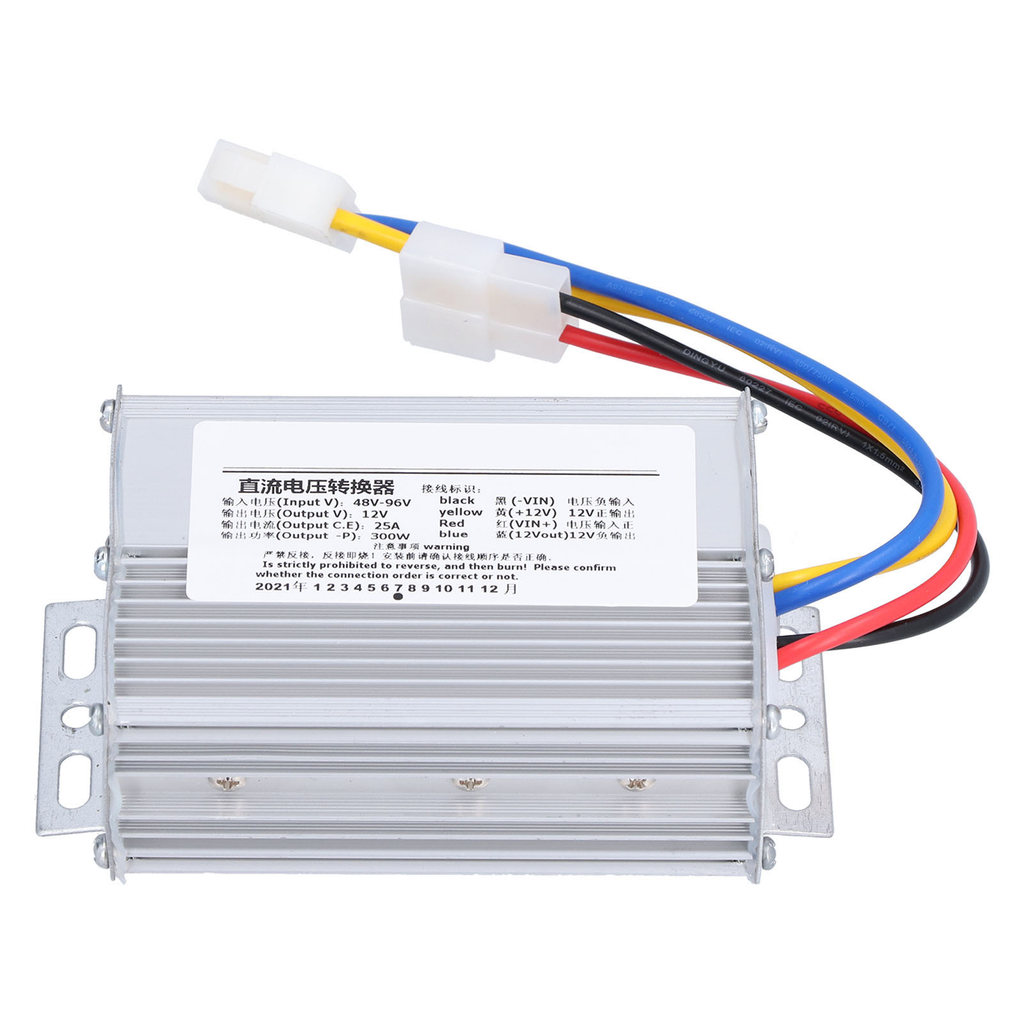 48V-96V To 12V Dc Voltage Converter Stable Waterproof Step-Down Efficient Output Power Supply