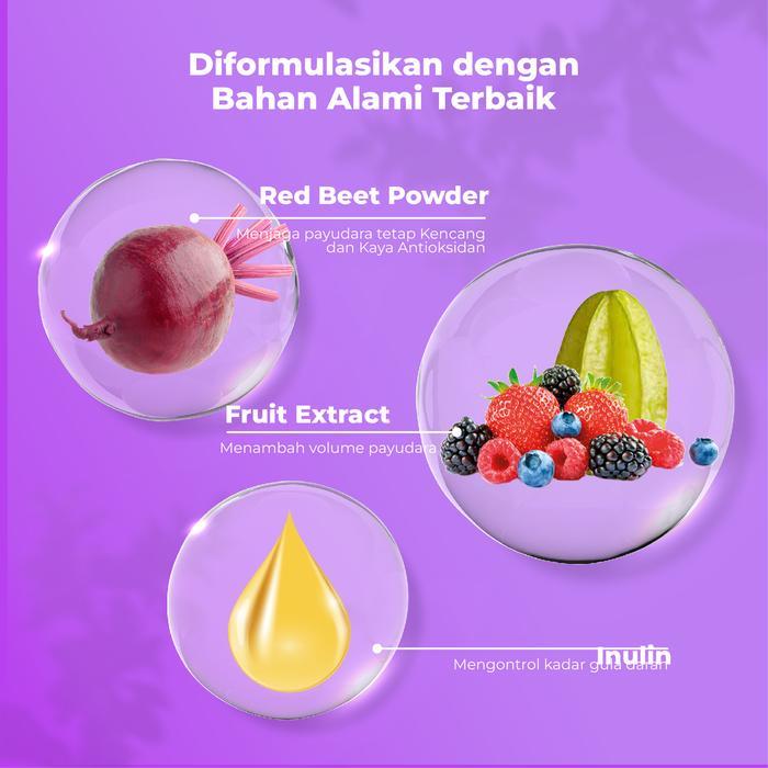 FS Smart Breast - Lady Boss Breast & Collagen Drink ( Suplemen Pembesar Pengencang Payudara )