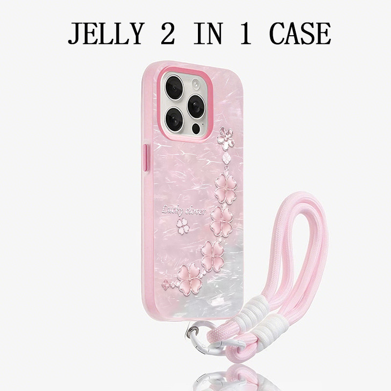 Terbarugelang Merah Muda Jelly Color 2 In 1 Case Vivo Y31d Pro Y11d Y05 V70 Fe Y400 Y21D V60 Lite Iq