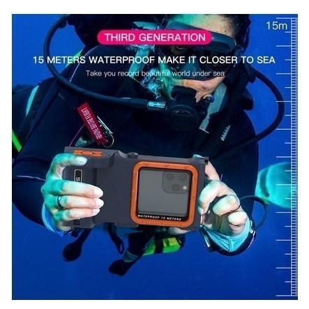 SHELLBOX WATERPROOF CASE DIVING 15M REAL IPHONE SAMSUNG UNIVERSAL NEW