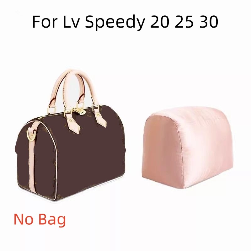 Pure Handmade Silks Fabric Bag Support Lining For LV Speedy Nano 25 30 35 Handbag Anti Deformation