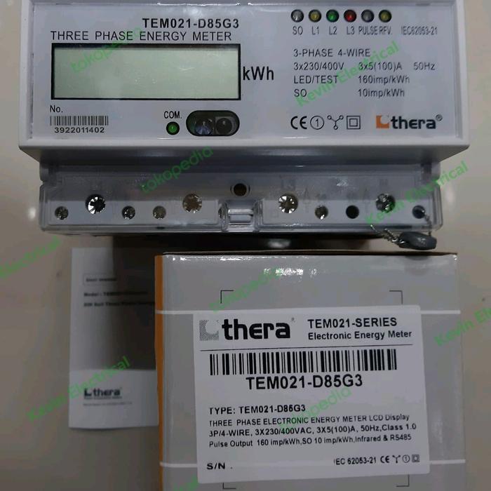 Thera Tem021-D85G3 Kwh Meter Lcd