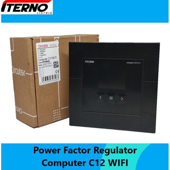 POWER FACTOR REGULATOR COMPUTER MAX 12 STEP CIRCUTOR