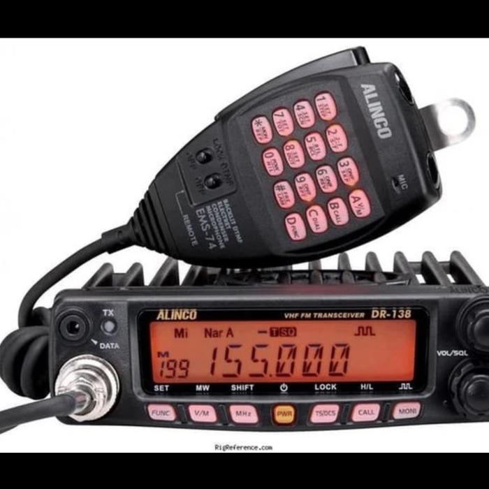 ALINCO DR-138 GARANSI LKJA ALINCO DR138 VHF