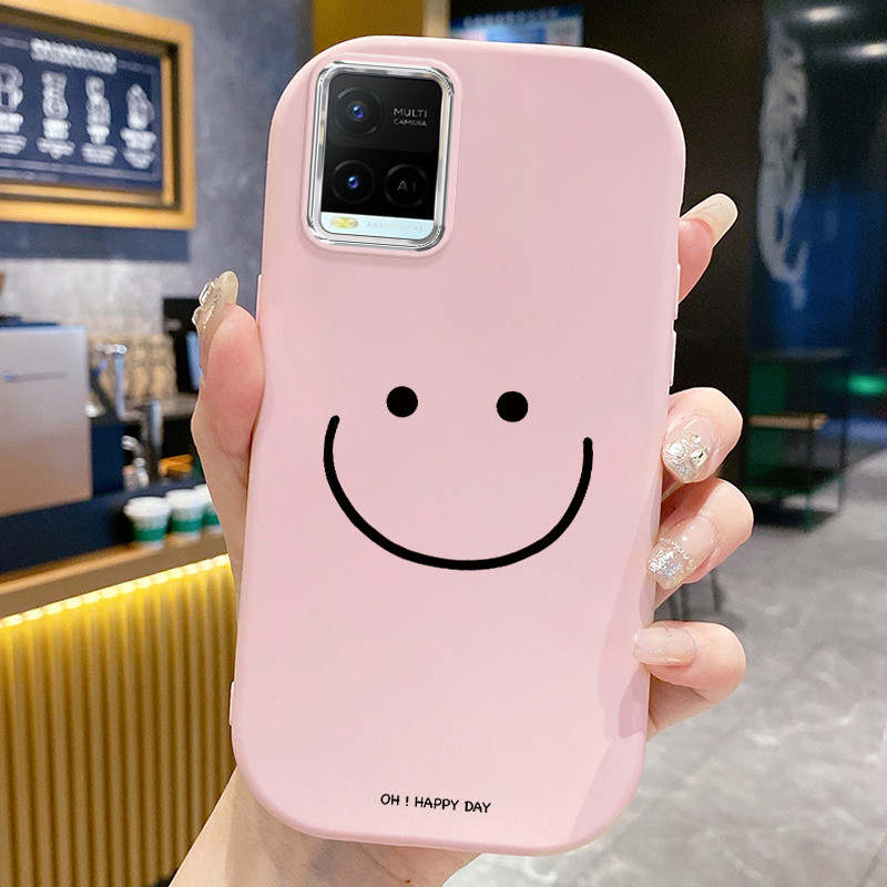 Casing Hp Untuk VIVO Y21 Y21s Y21t Y21e Y21a Y21g Y33t Y33s T1x 4G Case Casing Senyum kematian pola 