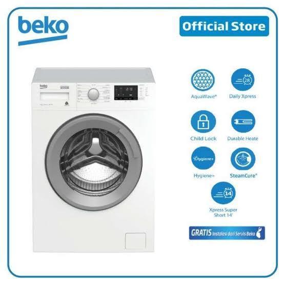 WCV7612XS0 Mesin cuci front loading BEKO WCV 7612 XS0 Alt FM1007N3W