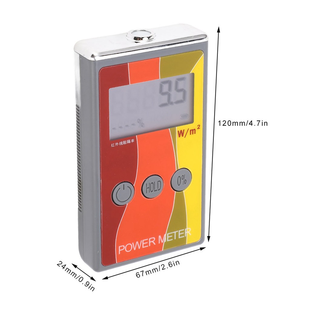 LS122 Handheld IR Power Meter Infrared Radiation Luminance IR Rejection Detector