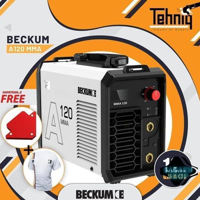 Sabaku- MESIN LAS LISTRIK BECKUM MMA A 120 INVERTER WELDING / MESIN LAS BECKUM MMA 120 - MMA 200