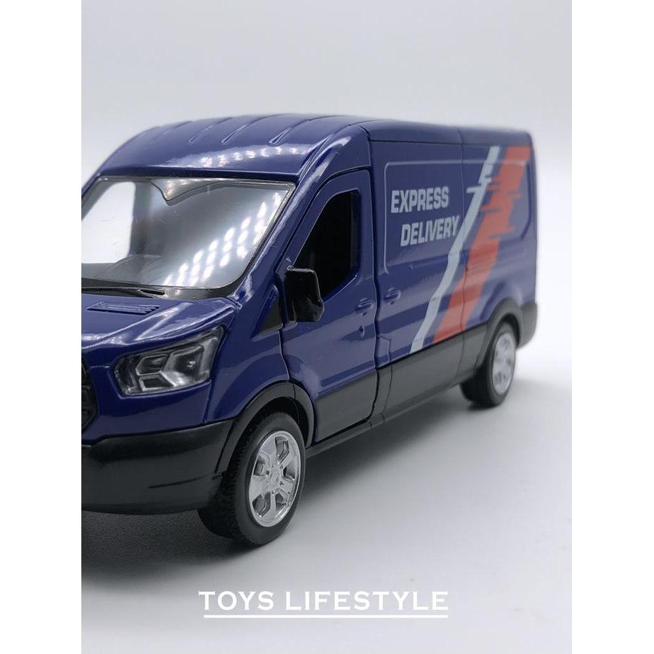 RMZ CITY DIECAST - FORD TRANSIT VAN SKALA 1:43