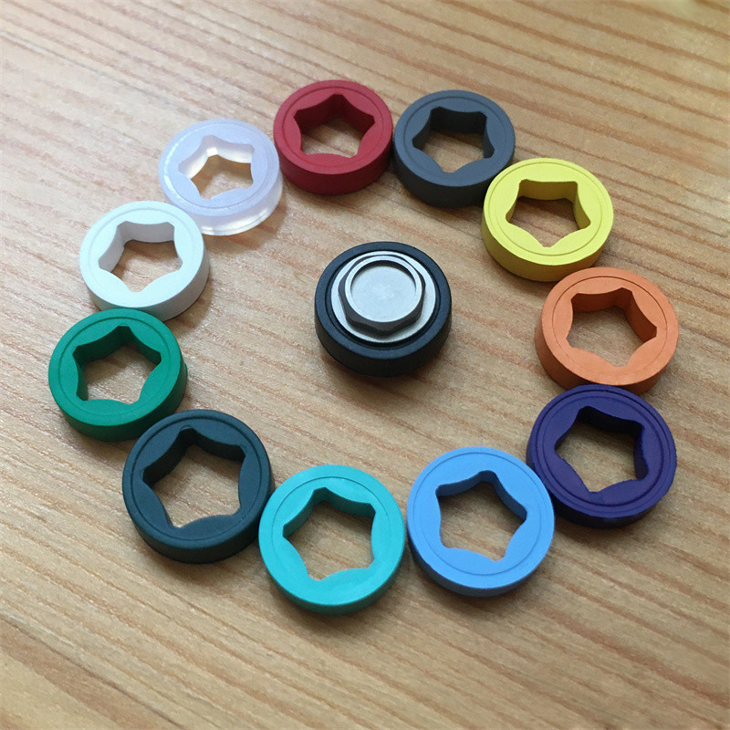 Steel Rubber Watch Crown for Richard Mille RM010 Authentic Watch