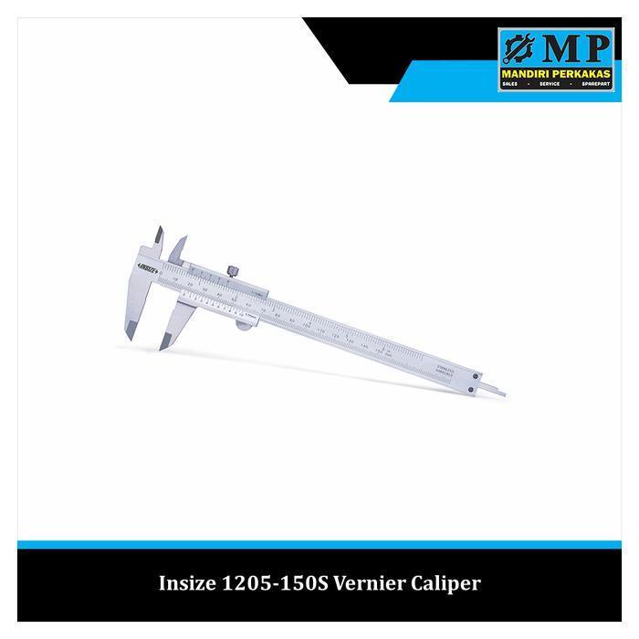 Insize 1205-150S Vernier Caliper 6 Inch 150/0.05 Mm