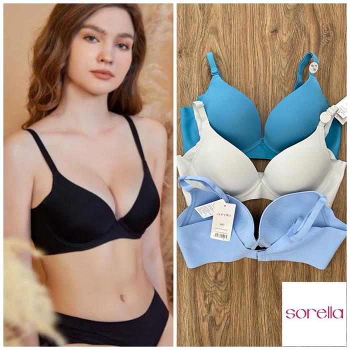 Sorella Bra Seamless Sense Demi Cup Push Up S10-29909 Branded Original
