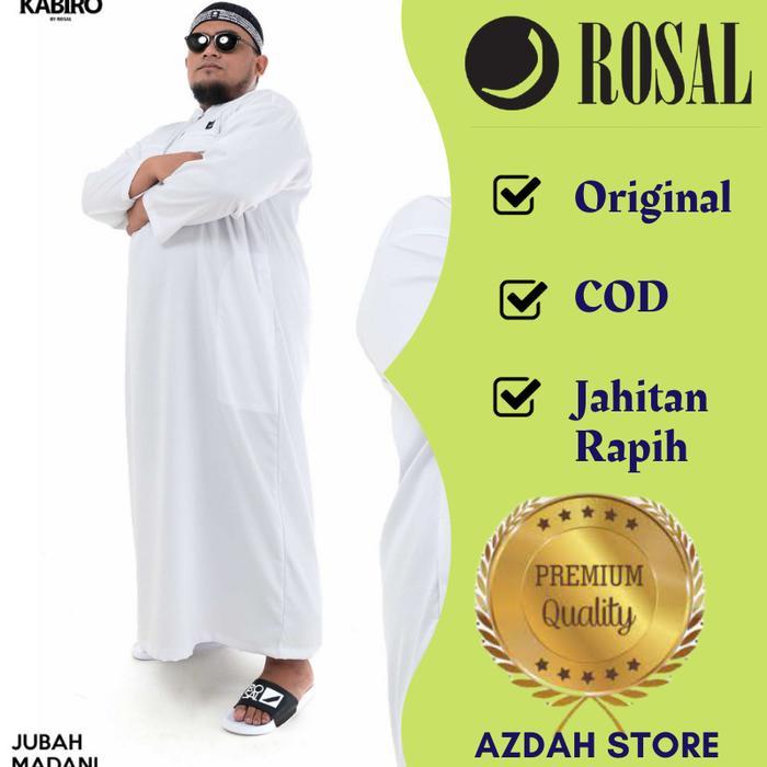 Stok Baru MURAH  Baju Gamis Jubah Pria Katun Haramain Big Size Jumbo Pria COD