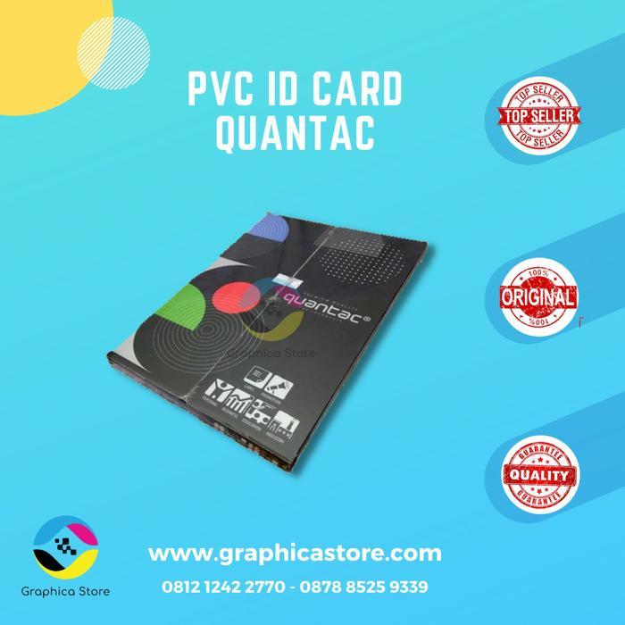 Pvc Id Card Laser Quantac Name Tag Id Card Terbaru 