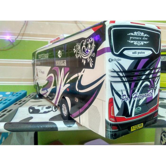 Miniatur Bus Bis Haryanto