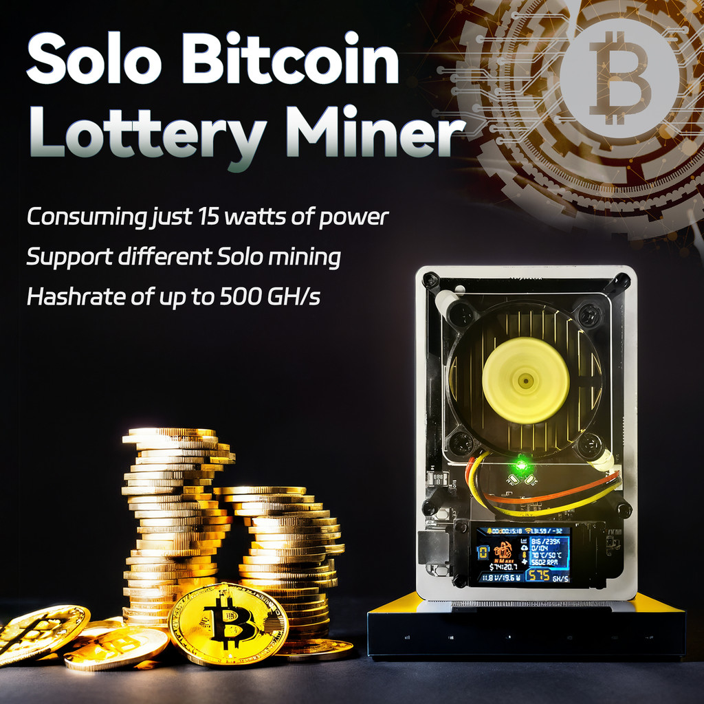 Lucky Miner Bitcoin NMMiner ASIC Mining BTC BCH BSV DGB Lottery Device Crypto Solo Miner Mining