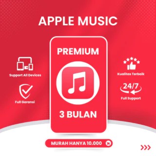 APPLE MUSIC 3BULAN PAKAI AKUN SENDIRI MURAH