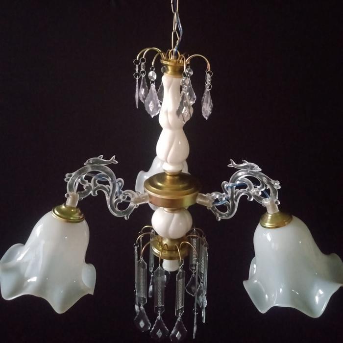 Lampu Hias Cabang 3 Cup Tulip