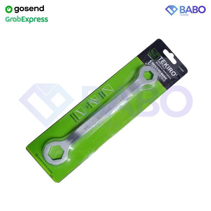 Kunci 17X24 Tekiro Japan /Kunci Buka Tutup Klep / Kunci Blok