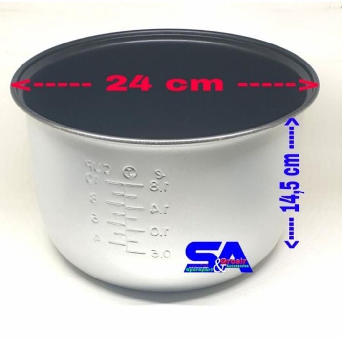 PANCI TEFLON 1,8 TINGGI EL MIYAKO RICE COOKER/MAJICOM 1,8 LITER